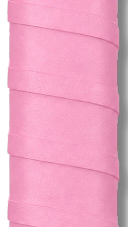 Close-up of the Pink StickyGrips tacky finish